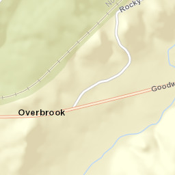 Overbrook Alabama Street Map