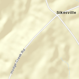 Sikesville Alabama Street Map