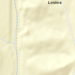 Louina Alabama Street Map