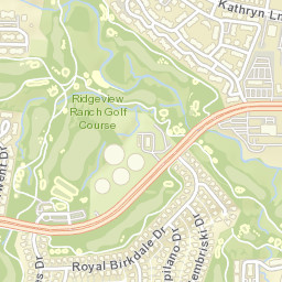 2435-2637 Ridgeview Dr Plano TX Street Map