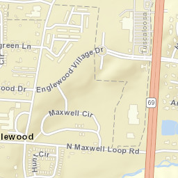 Englewood Alabama Street Map