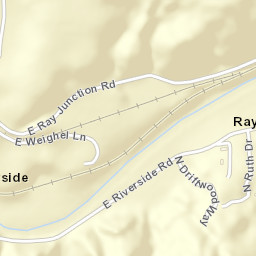 Ray Junction Arizona Street Map
