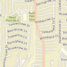 1204 Crestwood Court, Allen, TX 75002 Street Map