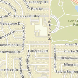 1535 Rivercrest Blvd Allen TX 75002 Street Map