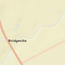 Bridgeville Alabama Street Map