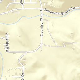 Harmony Grove California Street Map