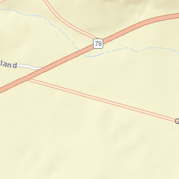 Scissors Crossing California Street Map