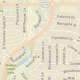 1507 Clover Dr Allen TX 75002 Street Map