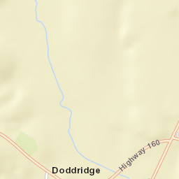 Doddridge Arkansas Street Map
