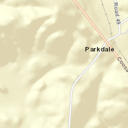 Parkdale Alabama Street Map