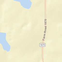 Farm to Market 1870, Sulphur Springs, TX Street Map