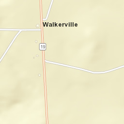 Walkerville Arkansas Street Map