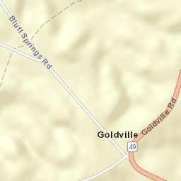 Goldville Alabama Street Map