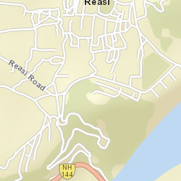 Riasi Street Map