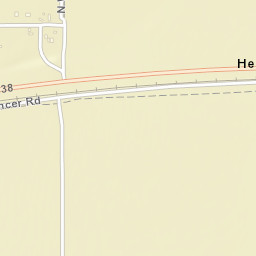 Heaton Arizona Street Map