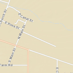 Sacaton Arizona Street Map