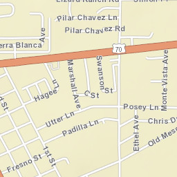 307-311 Padilla Lane, Tularosa, NM 88352 Street Map