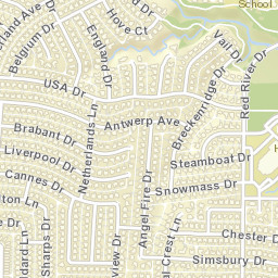 7220 Netherlands Ln Plano TX Street Map