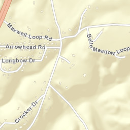 Maxwell Alabama Street Map