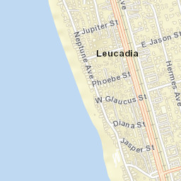 Leucadia California Street Map