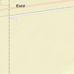 Enid Arizona Street Map