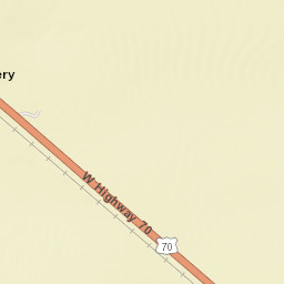 Emery Arizona Street Map