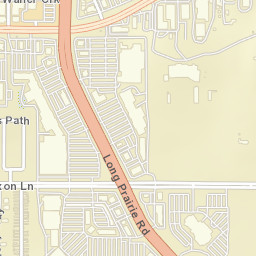 5801 Long Prairie Road, Flower Mound, TX Street Map