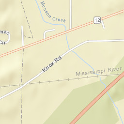 Natchez Trace Pkwy Kosciusko MS Street Map