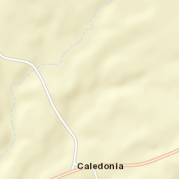 Caledonia Arkansas Street Map