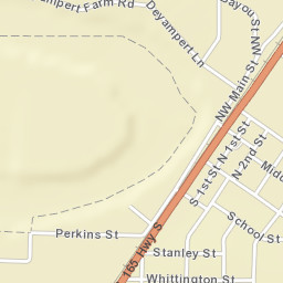 Wilmot Arkansas Street Map