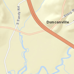 Duncanville Alabama Street Map