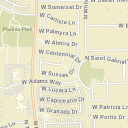 North Adams Lane Maricopa AZ 85138 Street Map