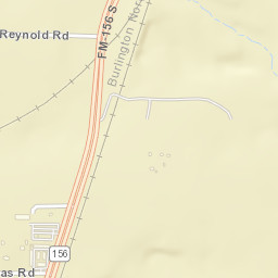 10134 Sam Reynolds Road, Justin, TX Street Map