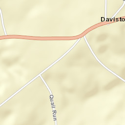 Daviston Alabama Street Map