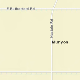 Munyon California Street Map