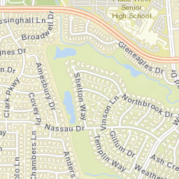 5705 McCall Drive, Plano, TX 75093 Street Map
