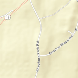 Shadowood Alabama Street Map