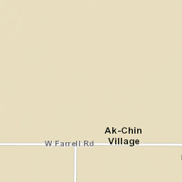 Ak-Chin Village Arizona Street Map