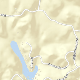 Wildwood Shores Alabama Street Map