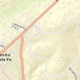 Rancho Santa Fe California Street Map