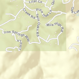 Harrison Park California Street Map