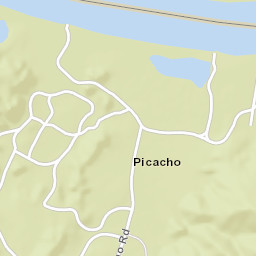 Picacho California Street Map