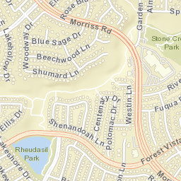 1929 Shenandoah Lane, Flower Mound, TX Street Map