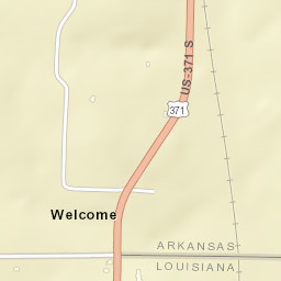 Welcome Arkansas Street Map