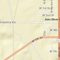 101-167 State Line Road East, Junction City Street Map