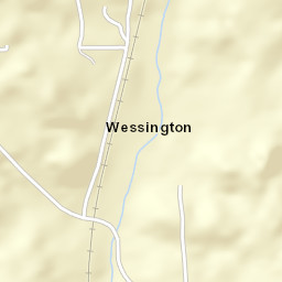 Wessington Alabama Street Map