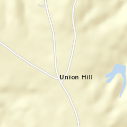 Union Hill Alabama Street Map