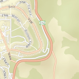 Kefar Weradim Street Map