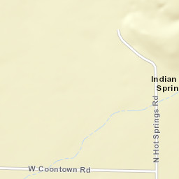 Indian Hot Springs Arizona Street Map