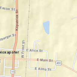 26 Jessie White Rd Noxapater MS Street Map